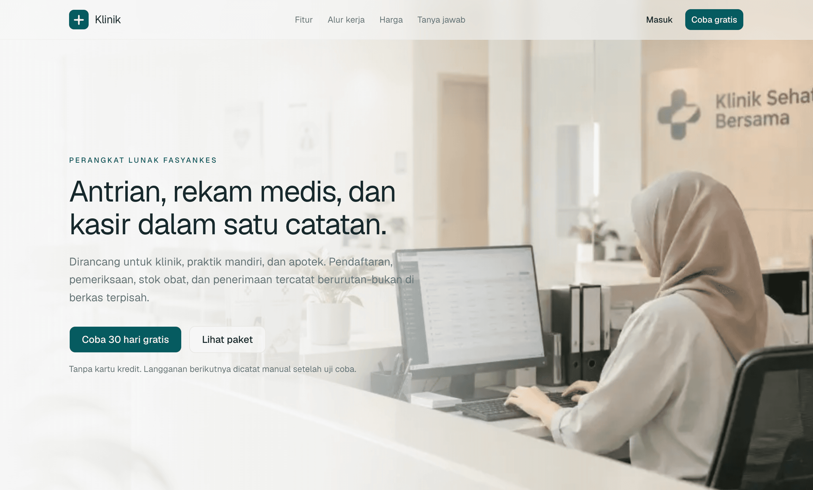 Klinik Plus product screenshot